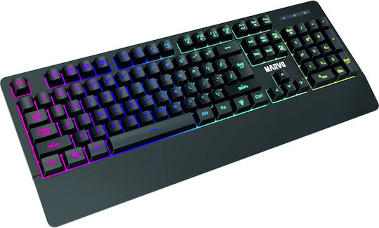 Marvo K635 Gaming Πληκτρολόγιο με RGB φωτισμό (Αγγλικό US)