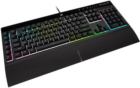 Corsair K55 RGB Pro XT Gaming Πληκτρολόγιο με RGB φωτισμό (Αγγλικό US)