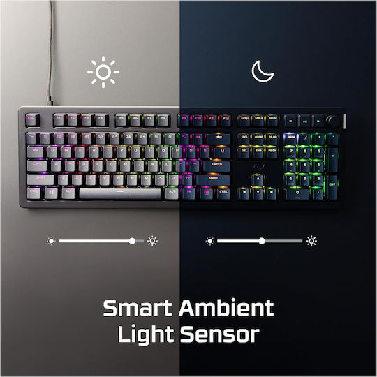 HyperX Alloy Rise Gaming Mechanisches Tastatur mit HyperX Rot Schaltern und RGB Beleuchtung (Englisch US)