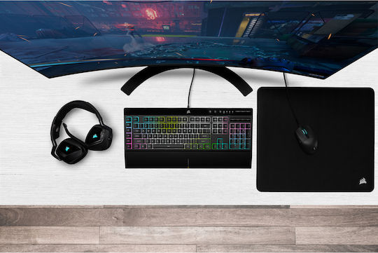 Corsair K55 RGB Pro XT Gaming Πληκτρολόγιο με RGB φωτισμό (Αγγλικό US)