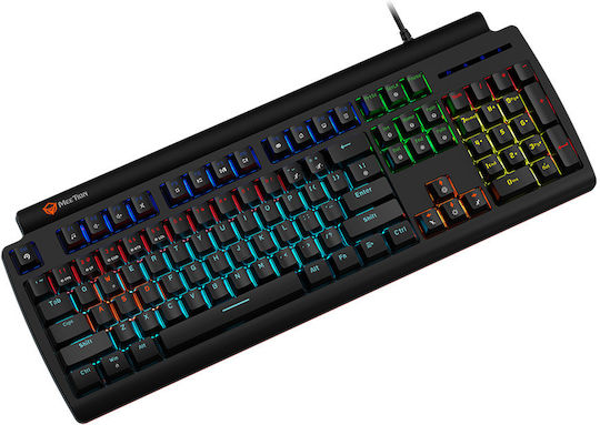 Meetion MK600 Gaming Mechanical Keyboard with Outemu Blue Switches and RGB Lighting (English US)