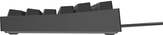 Genesis Thor 404 Gaming Mechanical Keyboard Tenkeyless with Gateron Yellow switches and RGB lighting (English US)