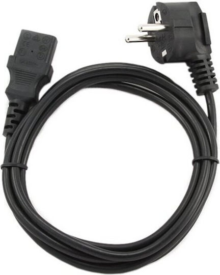 Cablexpert Schuko - IEC C13 Cable 1.8m Μαύρο PC186