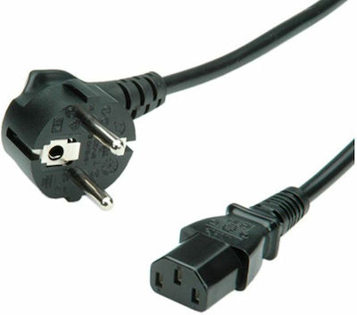 Digitus Schuko - IEC C13 Kabel 1.8m Schwarz (AK-440101-018-S)