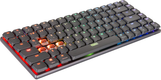 Yenkee YKB 3700US Rogue Ασύρματο Gaming Μηχανικό Πληκτρολόγιο με Gateron Brown διακόπτες και RGB φωτισμό (Αγγλικό US)