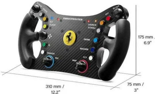 Thrustmaster Ferrari 488 Τιμονιέρα για PC