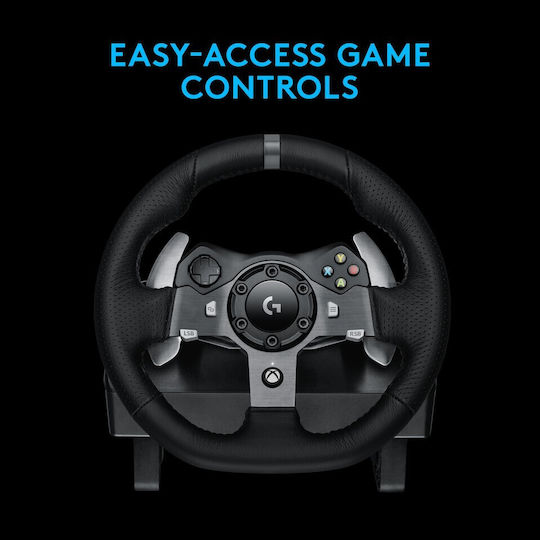 Logitech G920 + Astro A10 Bundle Lenkrad mit Pedalen für PC / XBOX Eins / Xbox Serie X/S mit 900° Drehung