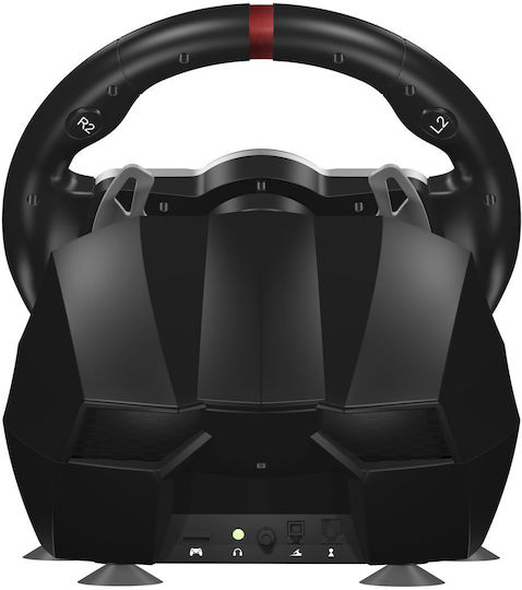 Raleigh Ready2gaming Racing Wheel Pro Steering Wheel with Shifter and Pedals for PC / PS3 / PS4 / Switch with 900° Rotation