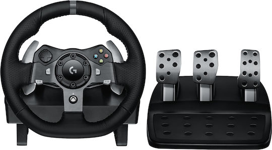 Logitech G920 + Astro A10 Bundle Lenkrad mit Pedalen für PC / XBOX Eins / Xbox Serie X/S mit 900° Drehung