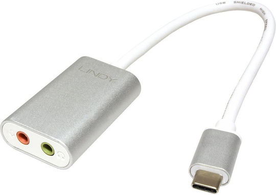 Lindy USB Type C to Audio Converter
