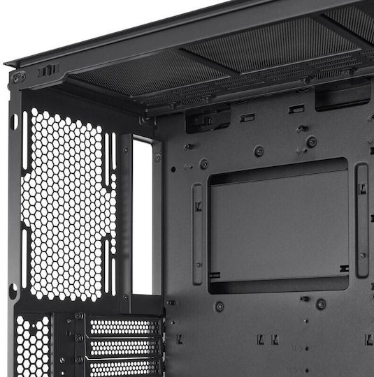 Lian Li Lancool 216 Gaming Midi Tower Κουτί Υπολογιστή με Πλαϊνό Παράθυρο Μαύρο