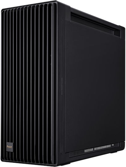Asus ProArt PA602 Gaming Midi Tower Computer Case with Side Window Black