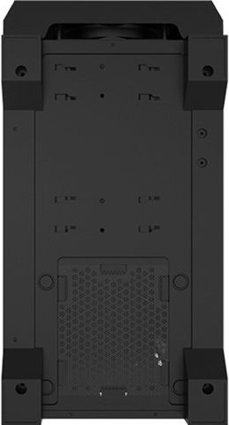 Montech AIR 100 ARGB Gaming Mini Tower Κουτί Υπολογιστή με Πλαϊνό Παράθυρο Μαύρο