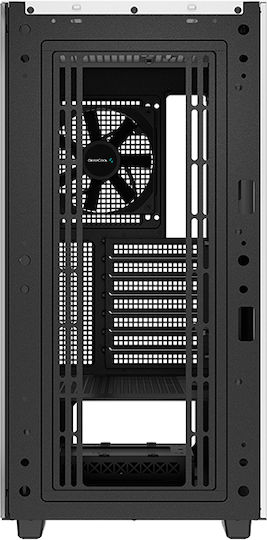 Deepcool CH510 Gaming Midi Tower Κουτί Υπολογιστή με Πλαϊνό Παράθυρο Λευκό
