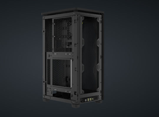 Corsair 2000D Airflow Mini Tower Κουτί Υπολογιστή Μαύρο