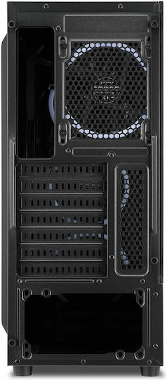 Sharkoon TK5M Gaming Midi Tower Computer Case with Side Window and RGB Lighting Black