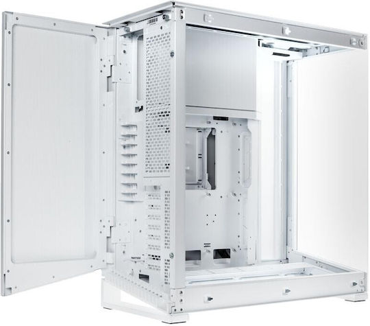 Phanteks NV7 Gaming Full Tower Computer Case with Side Window and RGB Lighting White