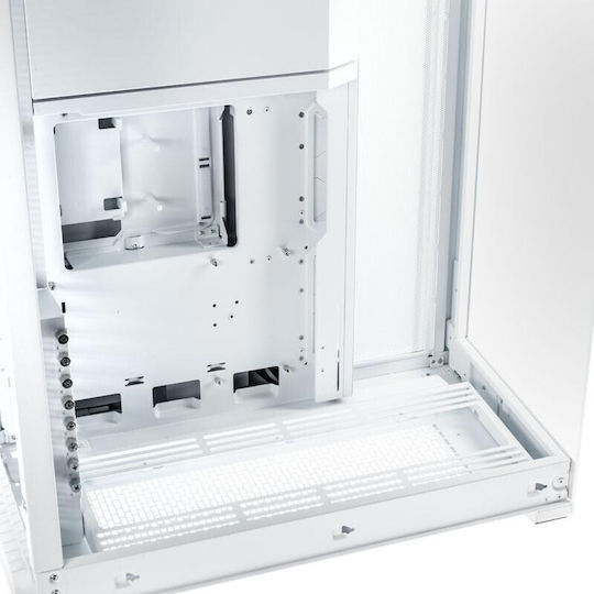 Phanteks NV7 Gaming Full Tower Computer Case with Side Window and RGB Lighting White