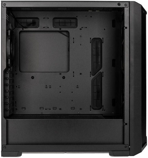 Lian Li Lancool 215 Midi Tower Κουτί Υπολογιστή με Πλαϊνό Παράθυρο και RGB Φωτισμό Μαύρο
