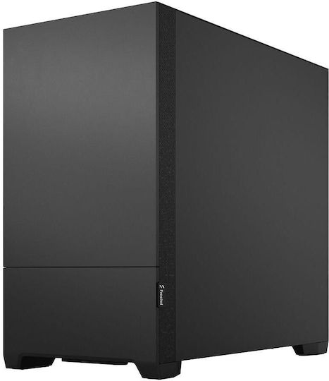 Fractal Design Pop Mini Silent Mini Tower Computer Case Black Solid
