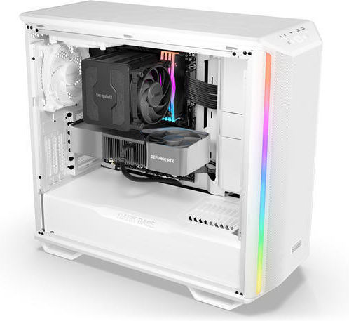 Be Quiet Dark Base 701 Gaming Full Tower Κουτί Υπολογιστή με Πλαϊνό Παράθυρο και RGB Φωτισμό Λευκό