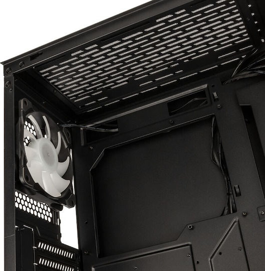 Lian Li Lancool 205 Mesh C Gaming Midi-Turm Computergehäuse mit Seitenfenster Schwarz