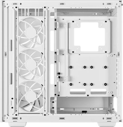 Deepcool Morpheus Gaming Full tower Carcasă Calculator cu Fereastră Laterală Alb