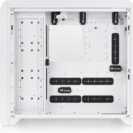Thermaltake CTE C750 Air Snow Gaming Full Tower Computer Case with Window Panel and RGB Lighting White