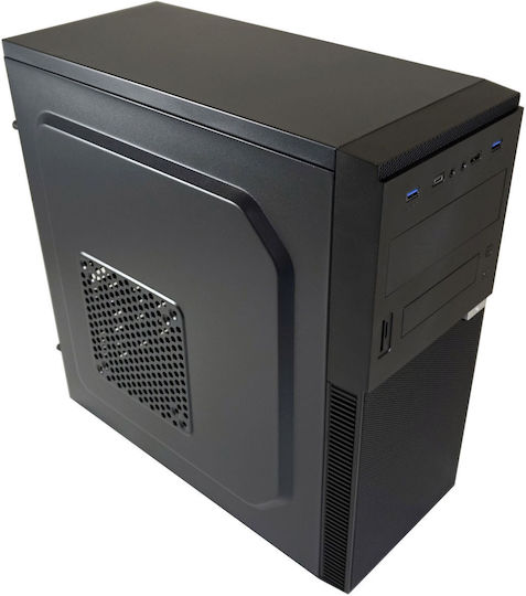 LC-Power 7041B Midi-Turm Computergehäuse Schwarz
