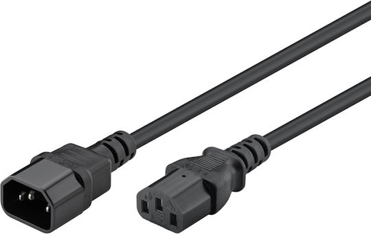 Goobay IEC C13 - IEC C13 Cable 0.5m Black (95124)