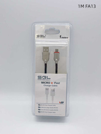 SGL Regulär USB 2.0 auf Micro-USB-Kabel Weiß 1m (099149) 1Stück