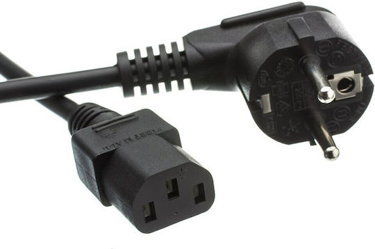 Powertech Schuko - IEC C13 Kabel 1.5m Schwarz (CAB-P029)