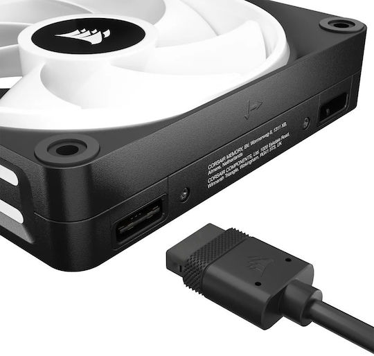 Corsair iCUE LINK QX120 Case Fan (2400rpm) with RGB Lighting