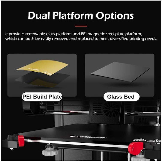 Flashforge Finder 3 Αυτόνομος 3D Printer με Σύνδεση USB / Wi-Fi
