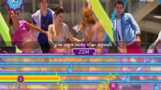 Disney Violetta Rhythm & Music Wii