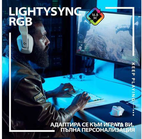 Logitech G502 X Plus Wireless RGB Gaming Mouse 25600 DPI White