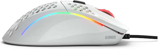 Glorious PC Gaming Race Model D RGB Gaming Ποντίκι 12000 DPI Glossy White