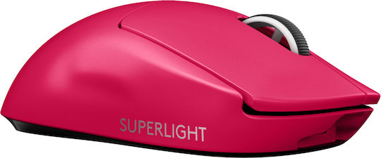 Logitech Pro X Superlight Ασύρματο Gaming Ποντίκι 25400 DPI Ροζ