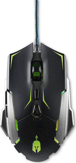 Spartan Gear Titan 2 Gaming Gaming Maus 7200 DPI Schwarz