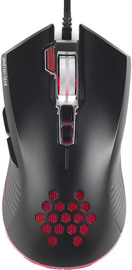 Spartan Gear Titan 2 Gaming Gaming Maus 7200 DPI Schwarz