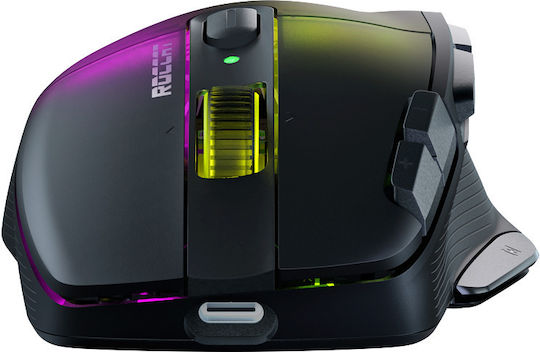 Roccat Kone XP Air Ασύρματο RGB Gaming Ποντίκι 19000 DPI Μαύρο