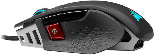Corsair M65 RGB Ultra Tunable FPS Gaming Ποντίκι 26000 DPI Μαύρο