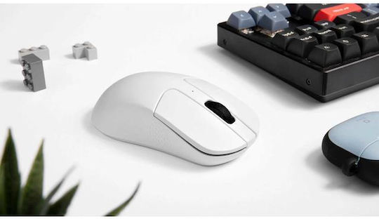 Keychron M3M-A5 Mini 4k Hz Drahtlos Gaming Gaming Maus 26000 DPI Weiß