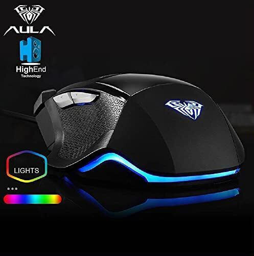 Aula Killing The Soul S12 RGB Gaming Mouse 3500 DPI Black