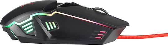 Maxlife MXGM-200 RGB Gaming Gaming Maus Schwarz
