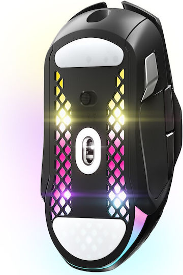 SteelSeries Aerox 5 Kabelloses RGB Gaming Maus 18000 DPI Schwarz Mattierte Oberfläche