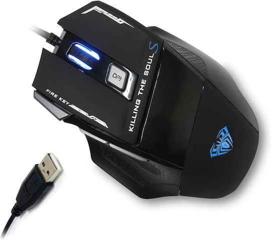 Aula Killing The Soul S12 RGB Gaming Mouse 3500 DPI Black