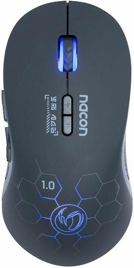 Nacon GM-180 Ασύρματο RGB Gaming Ποντίκι Μαύρο