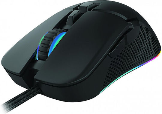 Serioux RGB Gaming Mouse 6400 DPI Black