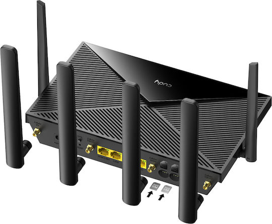 Cudy LT12 Wireless 4G Router Wi‑Fi 5 with 4 Gigabit Ports